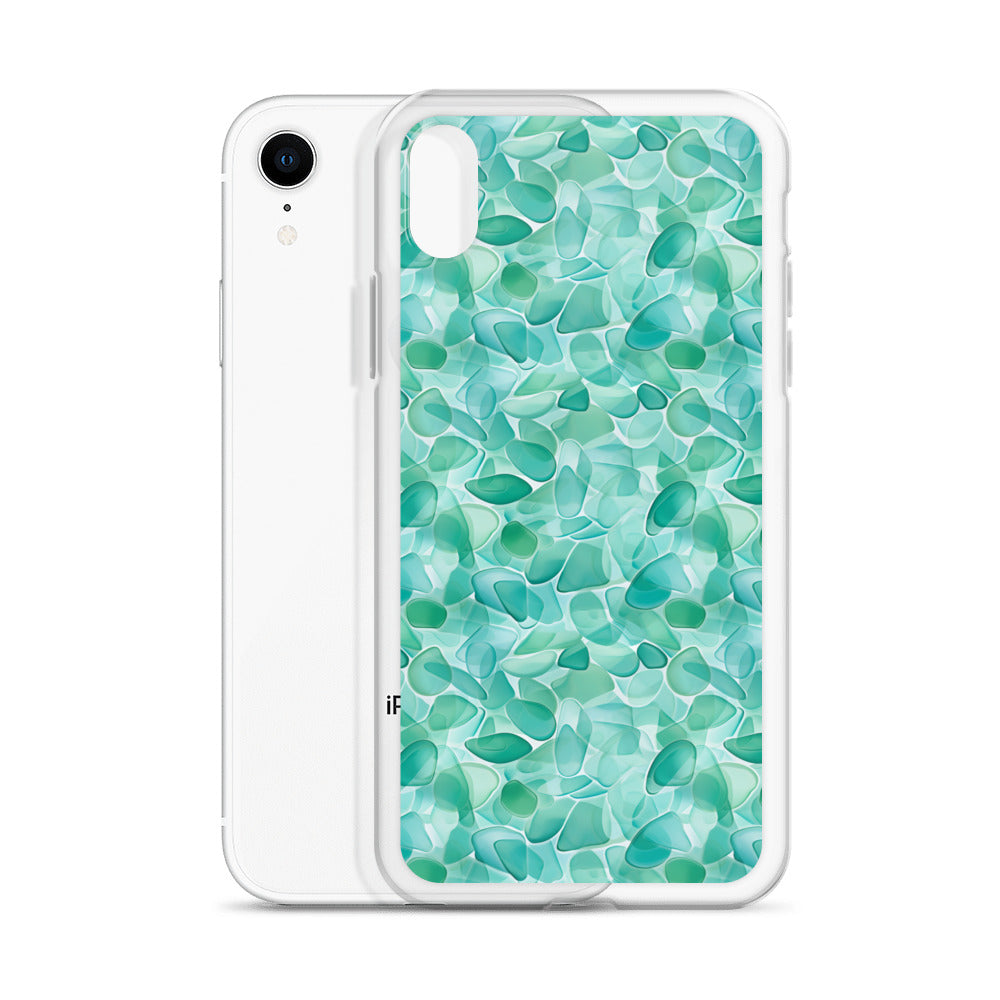 iPhone Case - Aqua Sea Glass