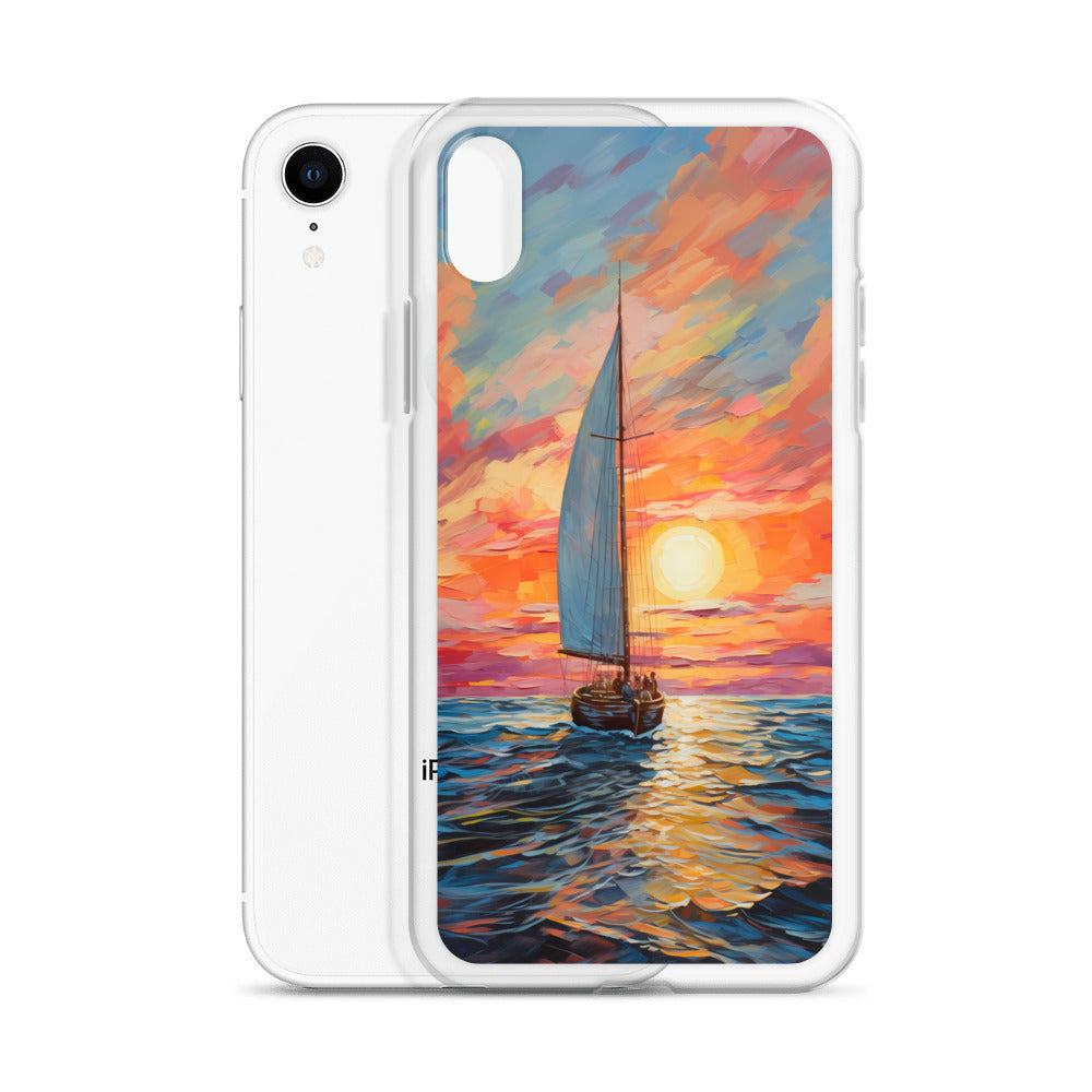 iPhone Case - Luminous Sailboat