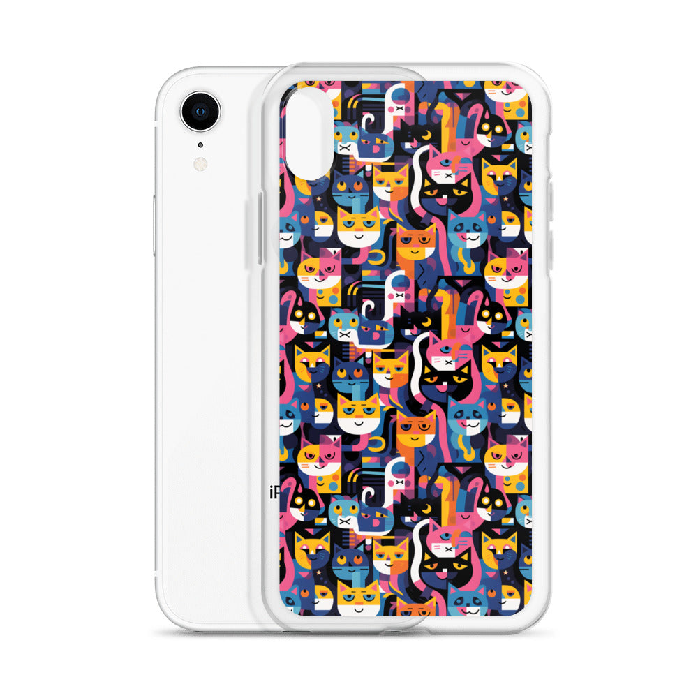 iPhone Case - Colorful Cats