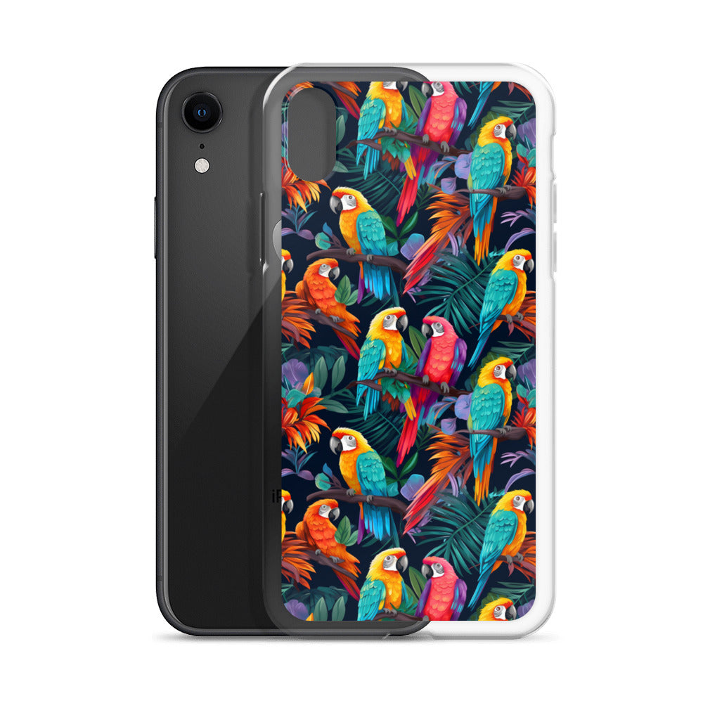 iPhone Case - Colorful Parrots