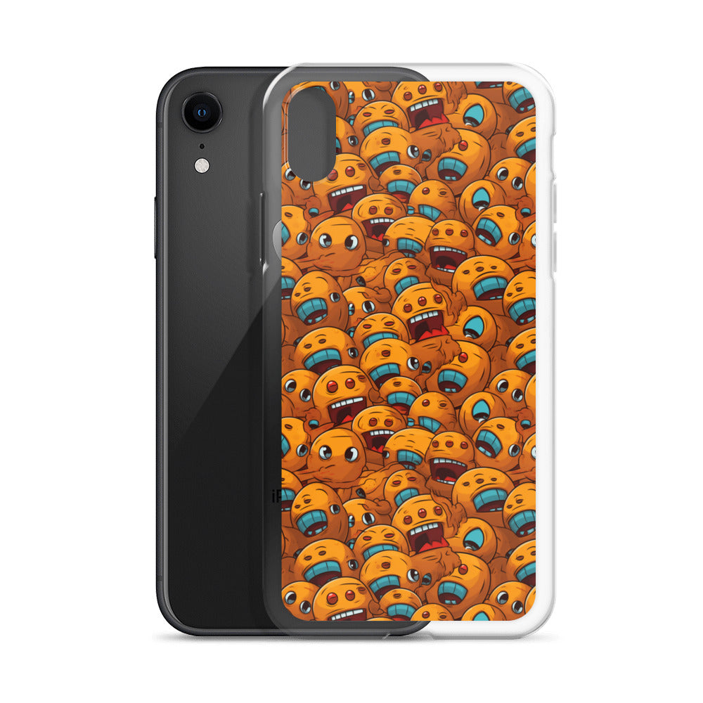 iPhone Case - Deranged Smileys