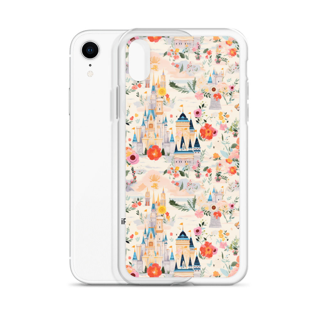 iPhone Case - Castles and Flowers