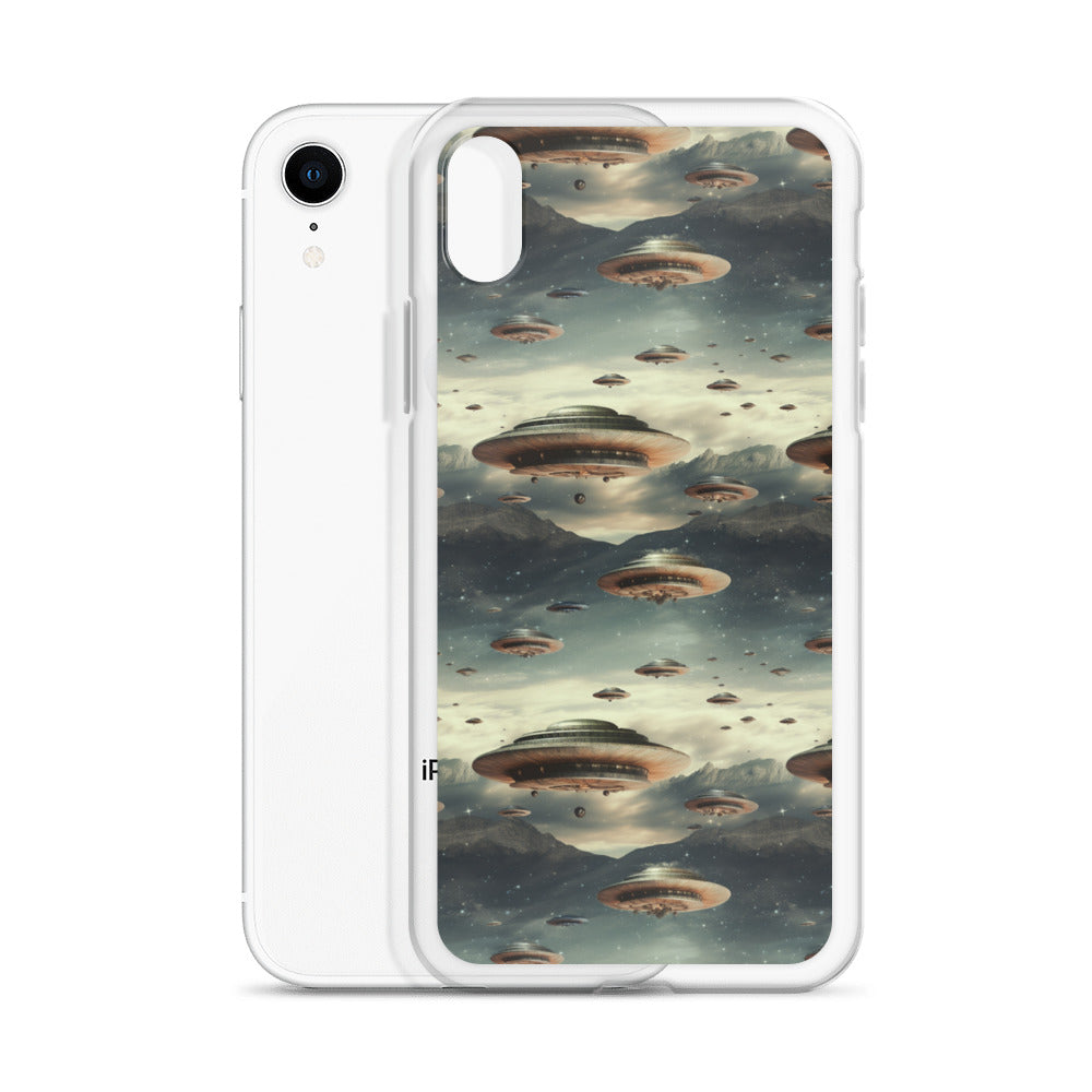 iPhone Case - Flying Saucer Invasion