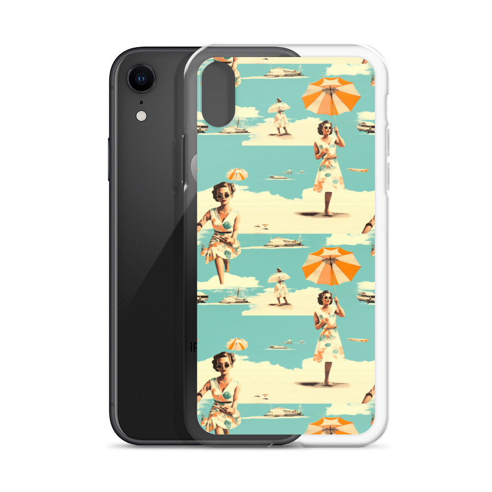 iPhone Case - Vintage Seaside Elegance