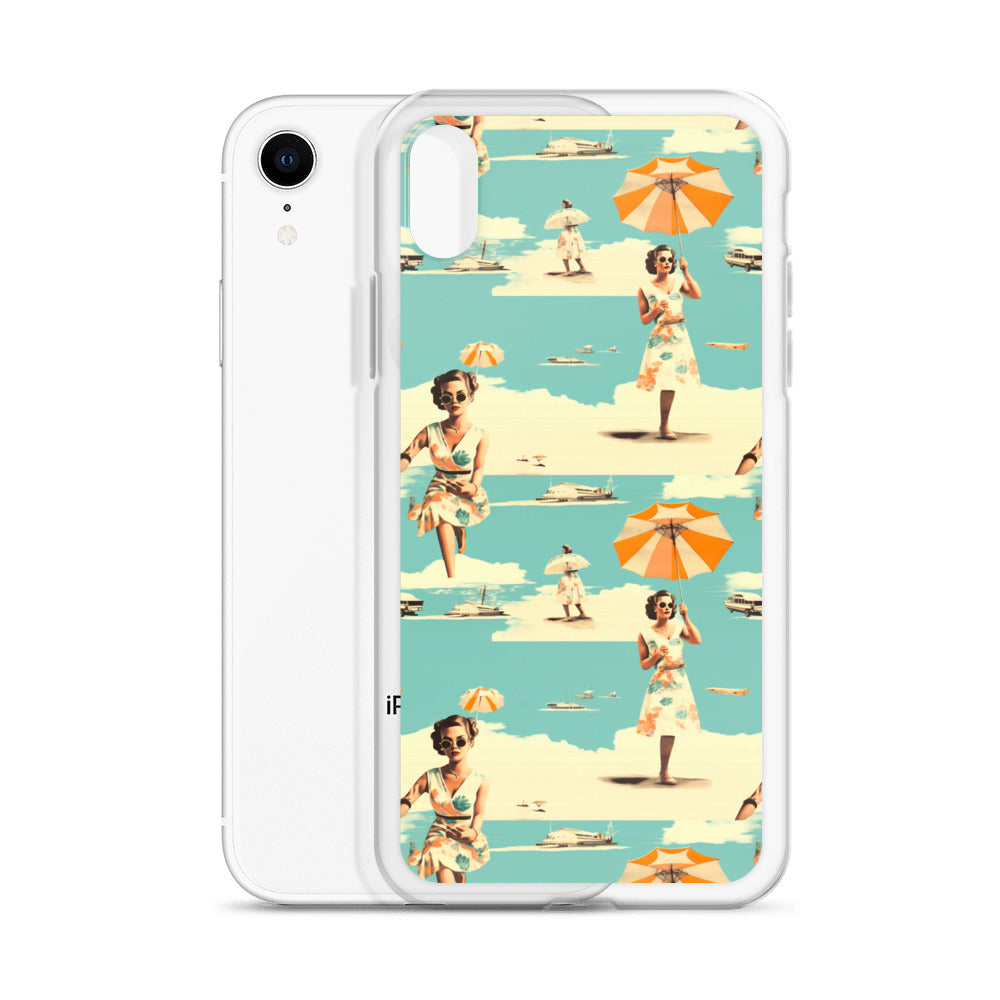 iPhone Case - Vintage Seaside Elegance