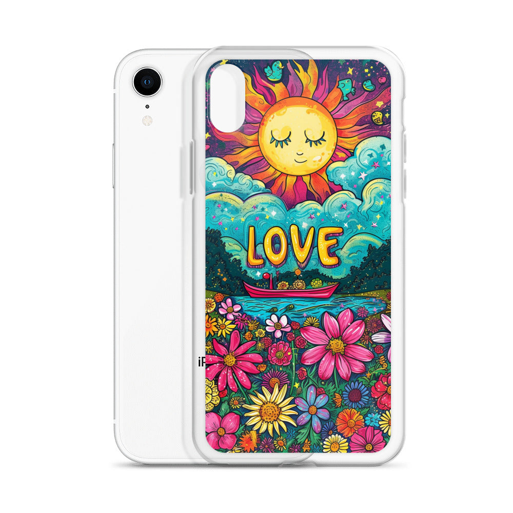 iPhone Case - Cosmic Bloom of Affection