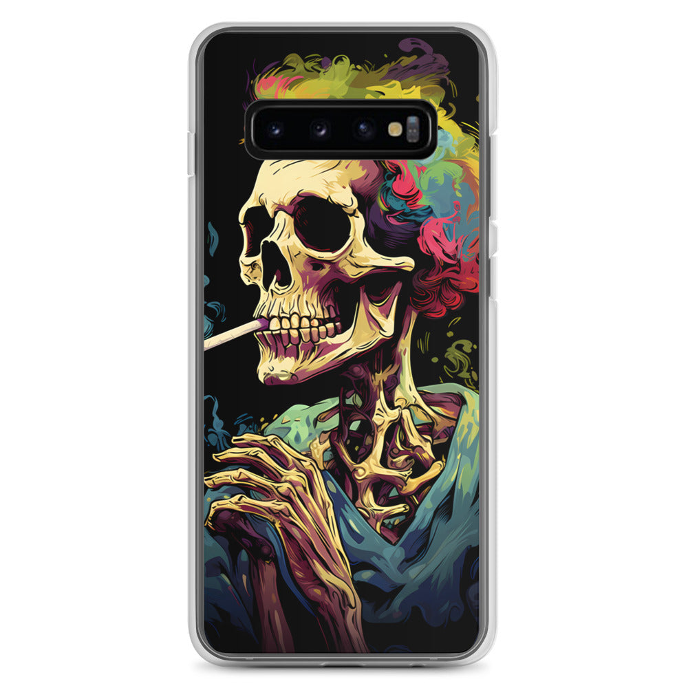 Samsung Case - Smoking Dead Skeleton