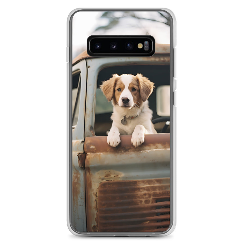 Samsung Case - Dog in a Truck