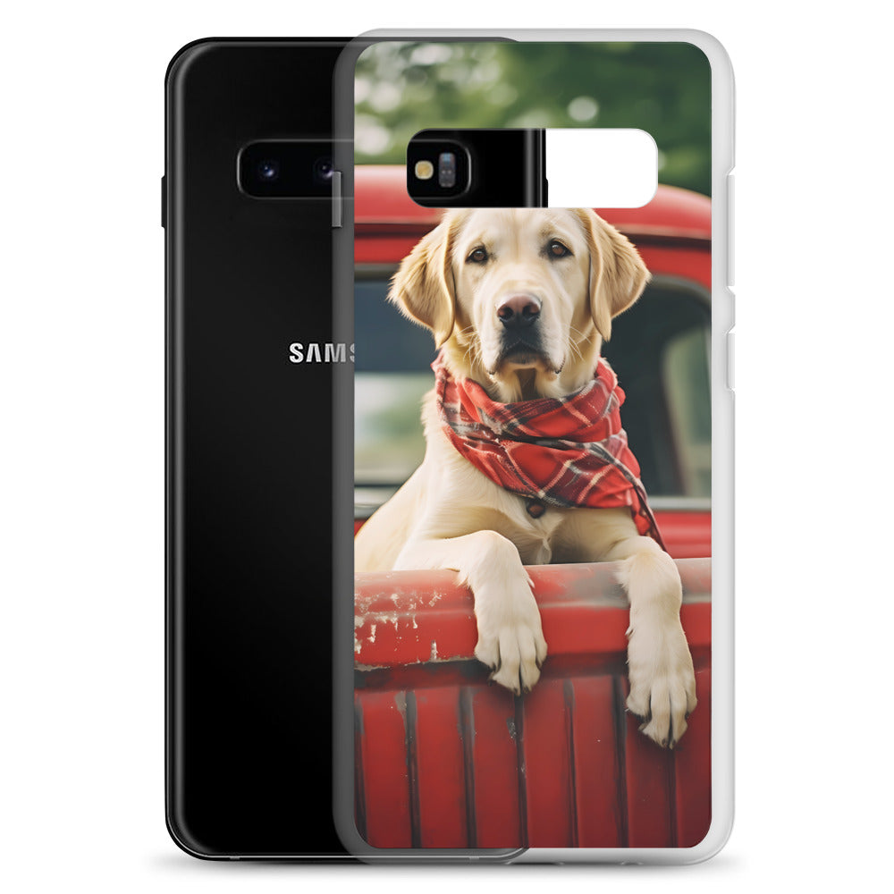 Samsung Case - Dog in a Truck