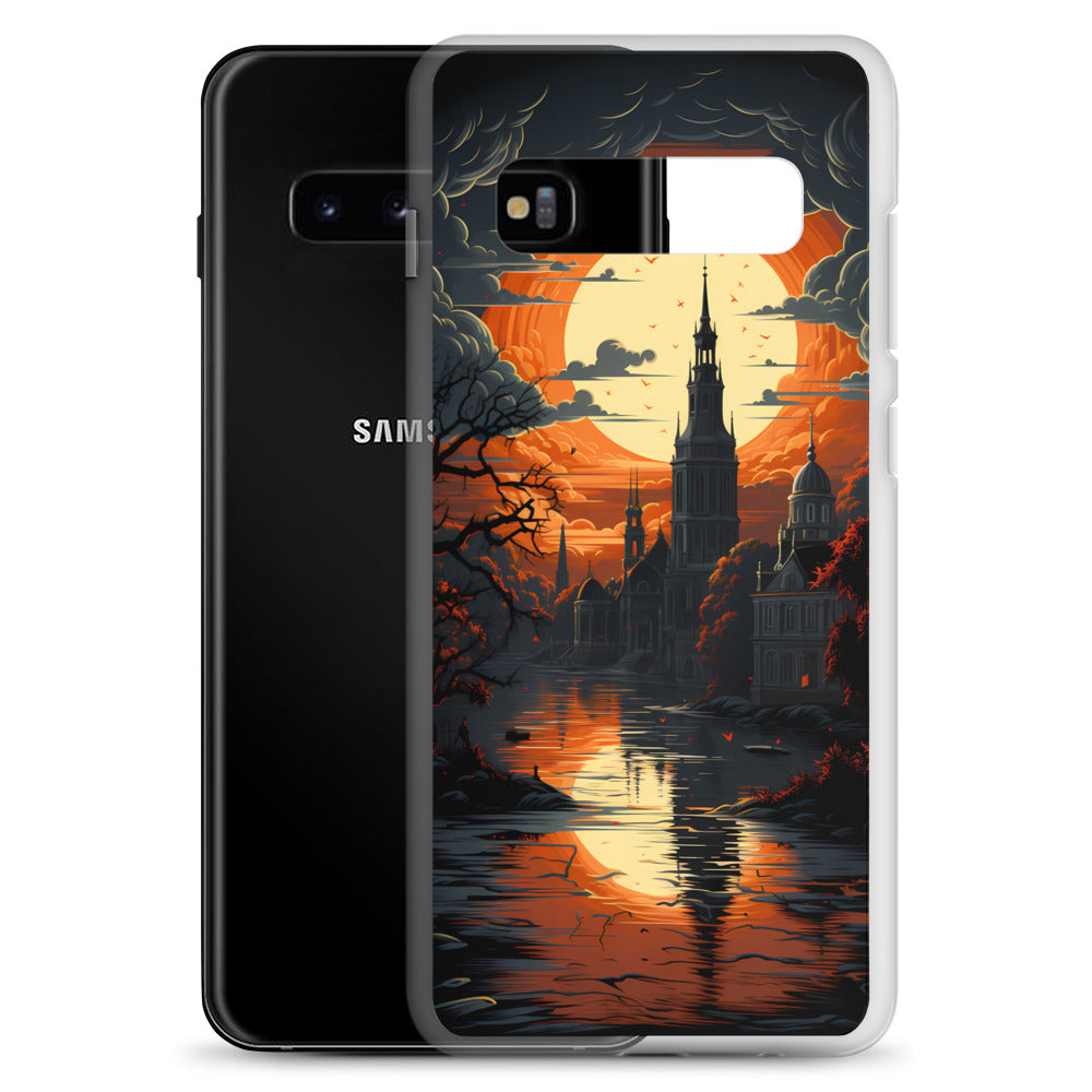 Samsung Case - Dark Amsterdam in Amber