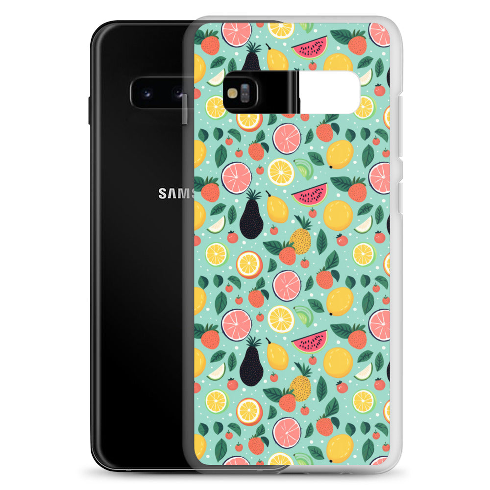 Samsung Case - Fun Fruits Pattern