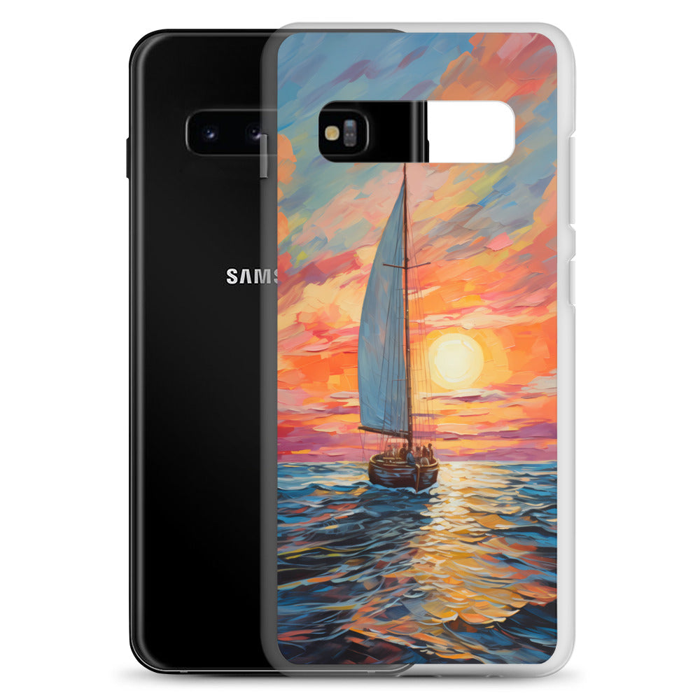 Samsung Case - Luminous Sailboat