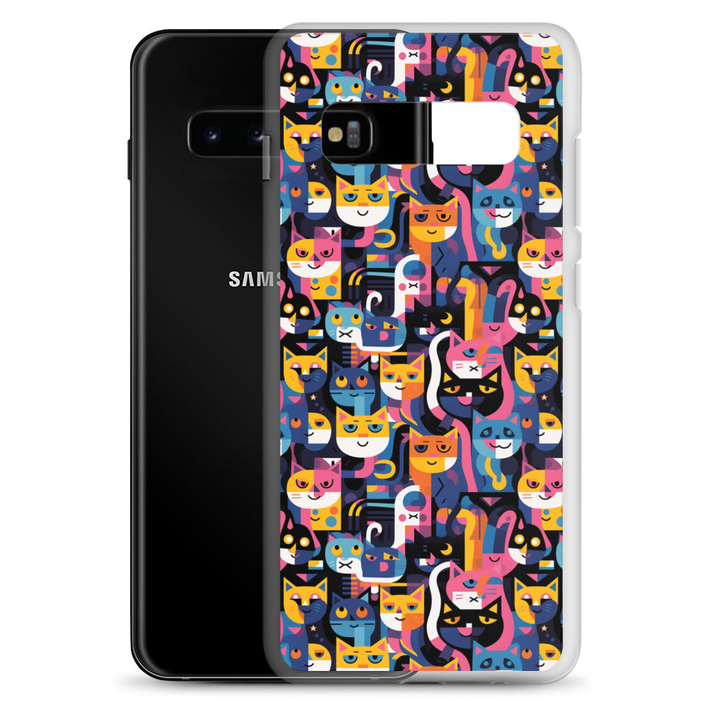 Samsung Case - Colorful Cats