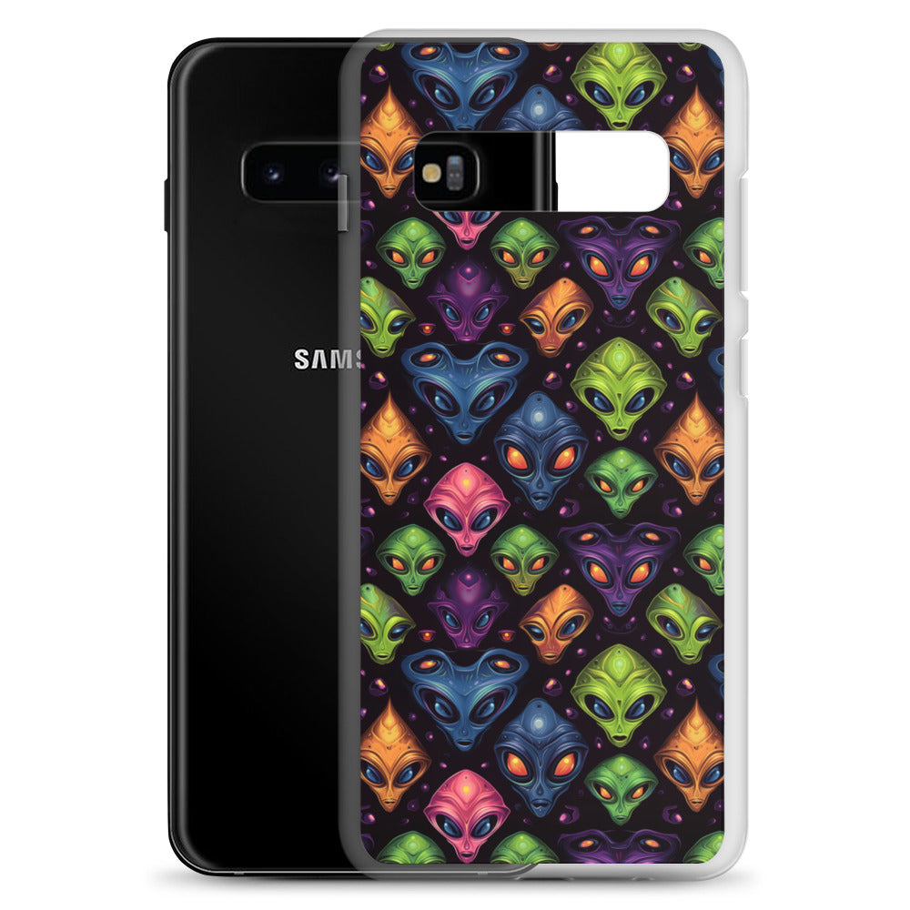 Samsung Case - Alien Heads