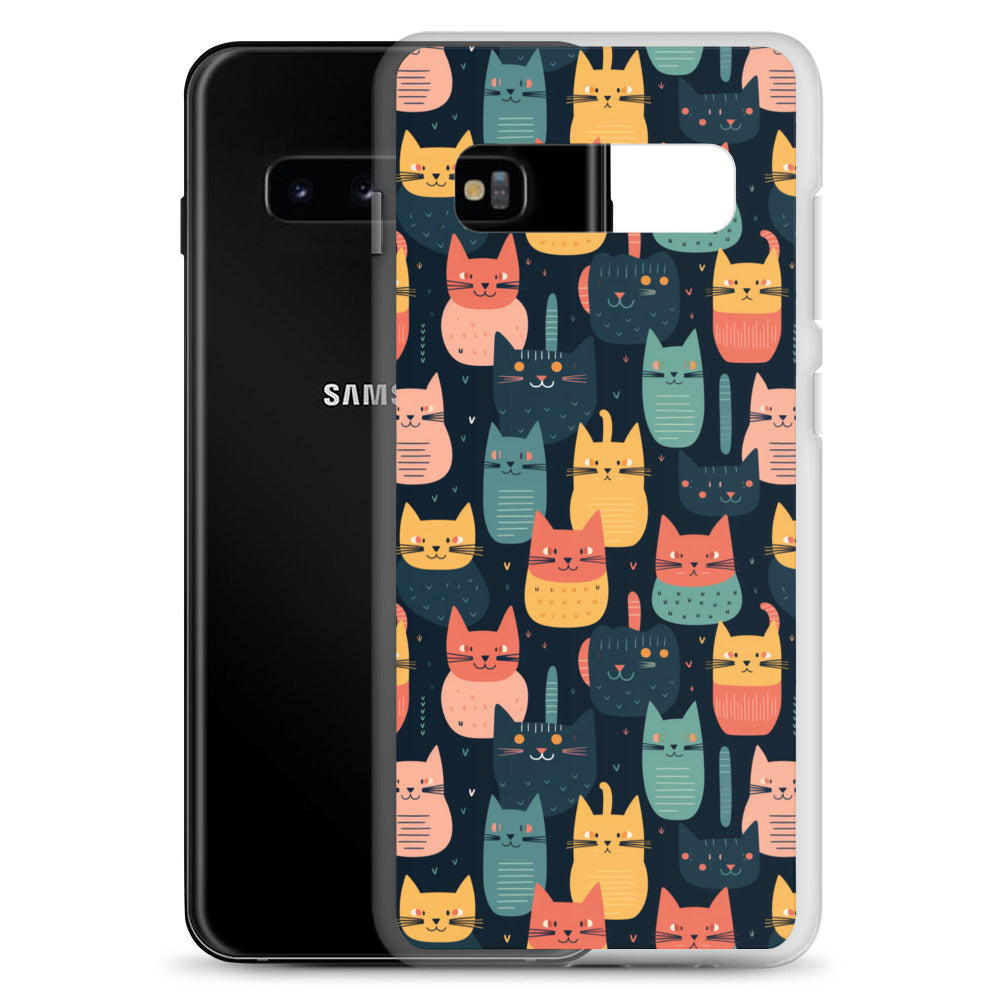 Samsung Case - Abstract Cats