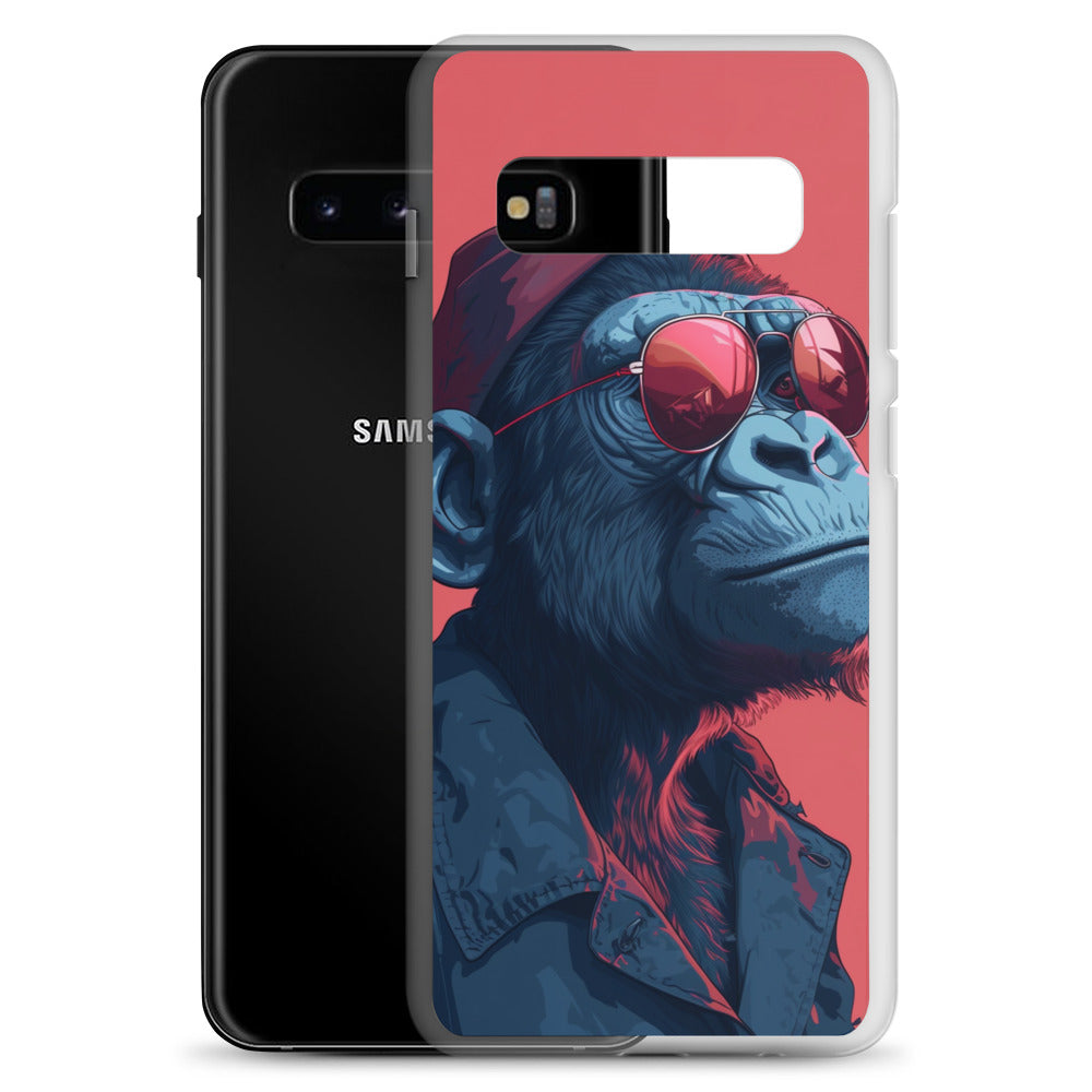 Samsung Case - Blue Gorilla