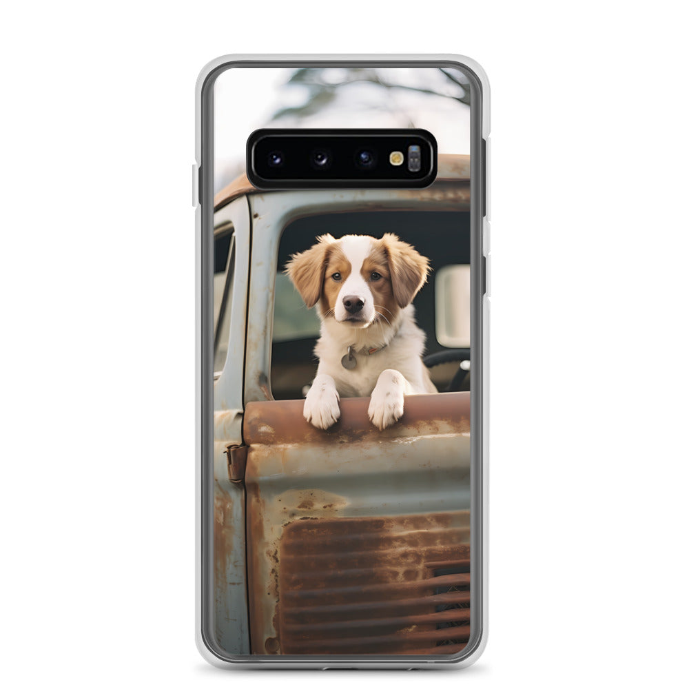 Samsung Case - Dog in a Truck