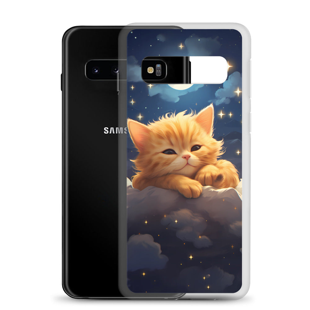 Samsung Case - Kitten on a Cloud
