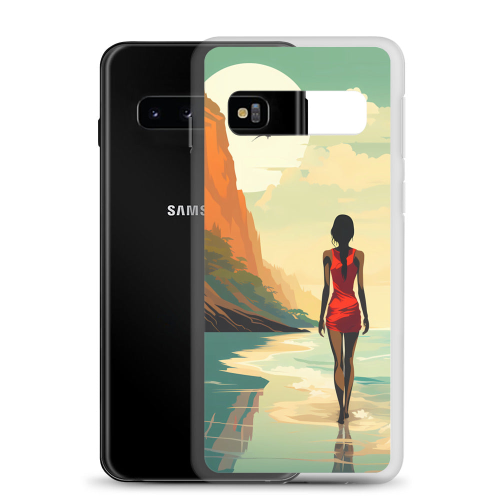 Samsung Case - Minimalist Beach Beauty