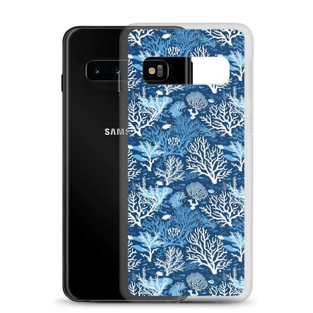 Samsung Case - Blue Coral