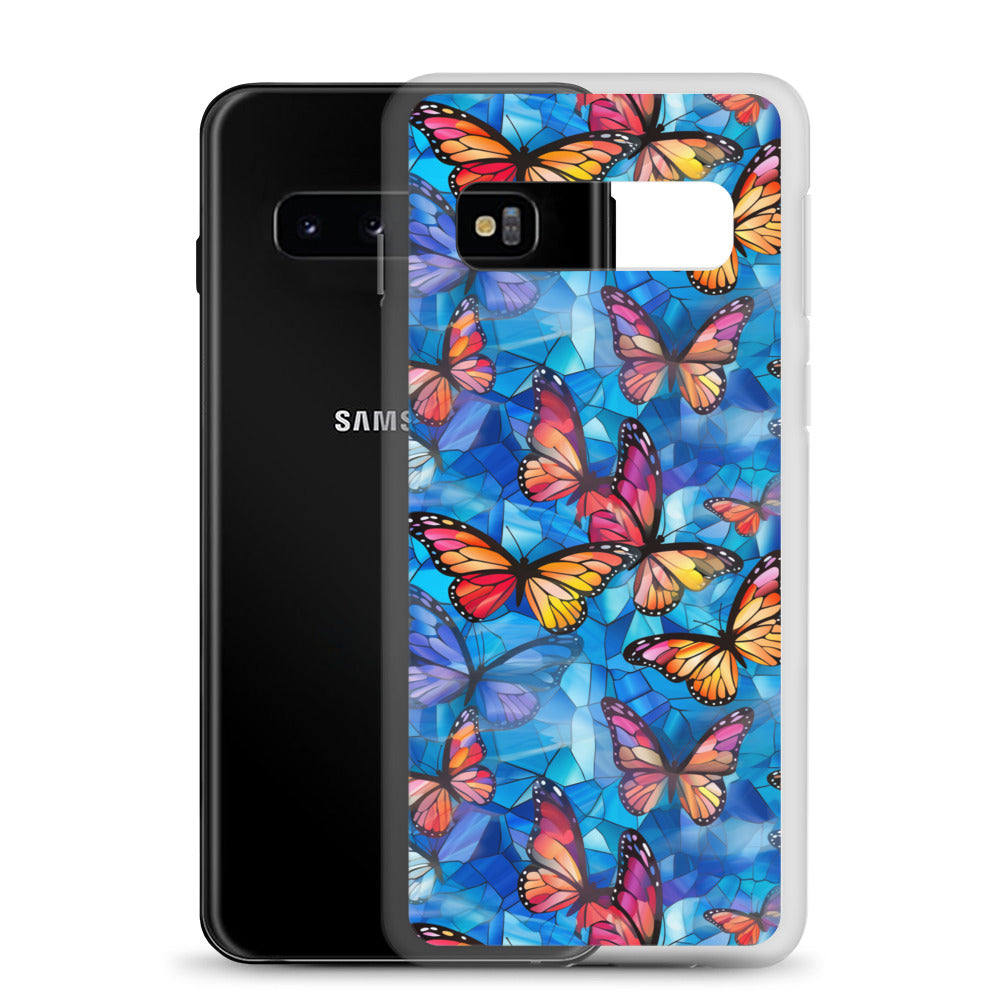 Samsung Case - Mosaic Monarchs
