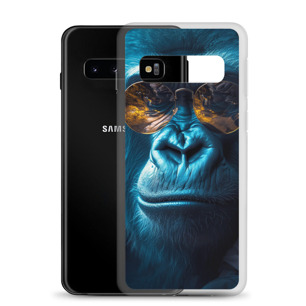 Samsung Case - Blue Gorilla