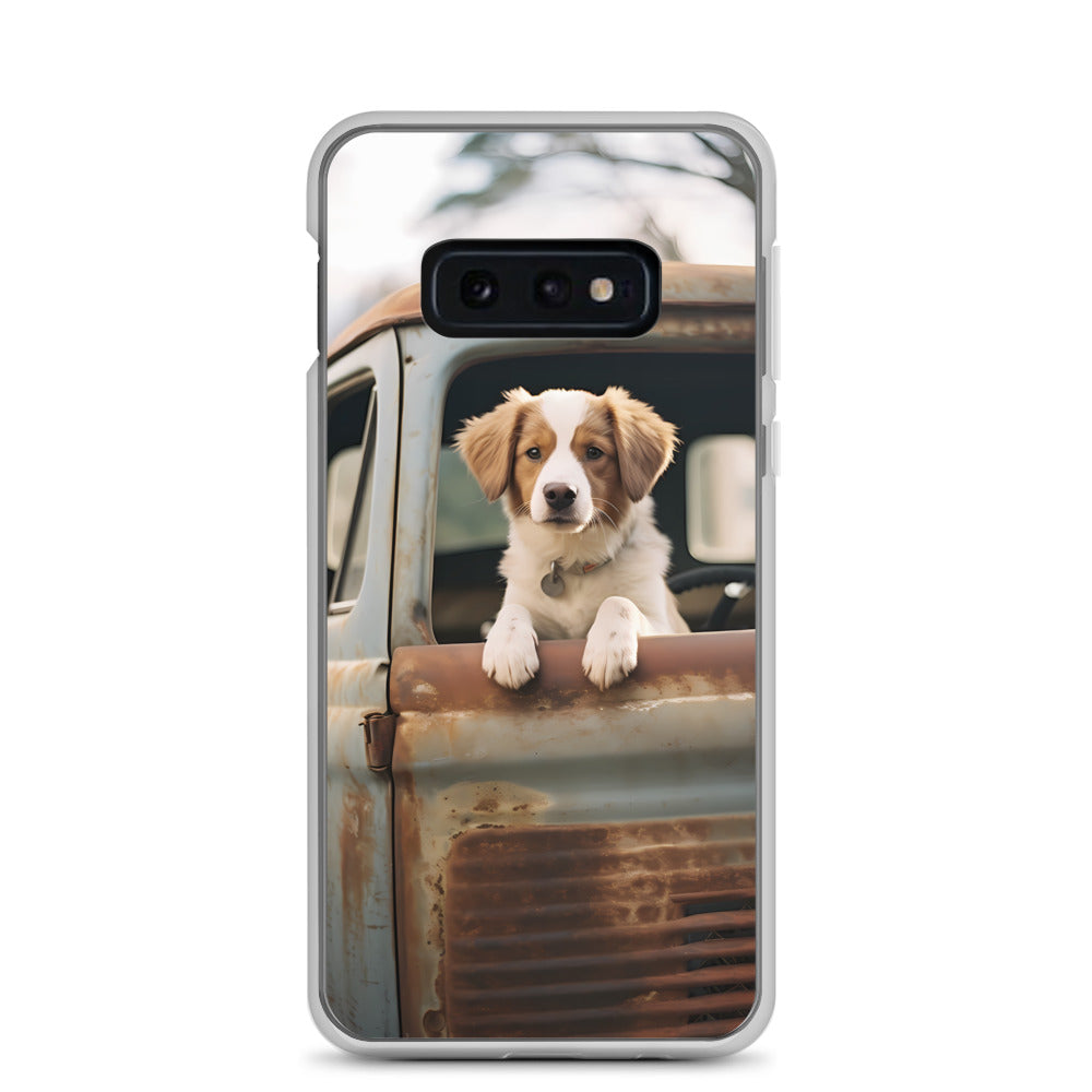 Samsung Case - Dog in a Truck