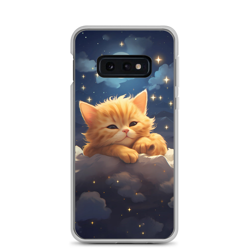 Samsung Case - Kitten on a Cloud
