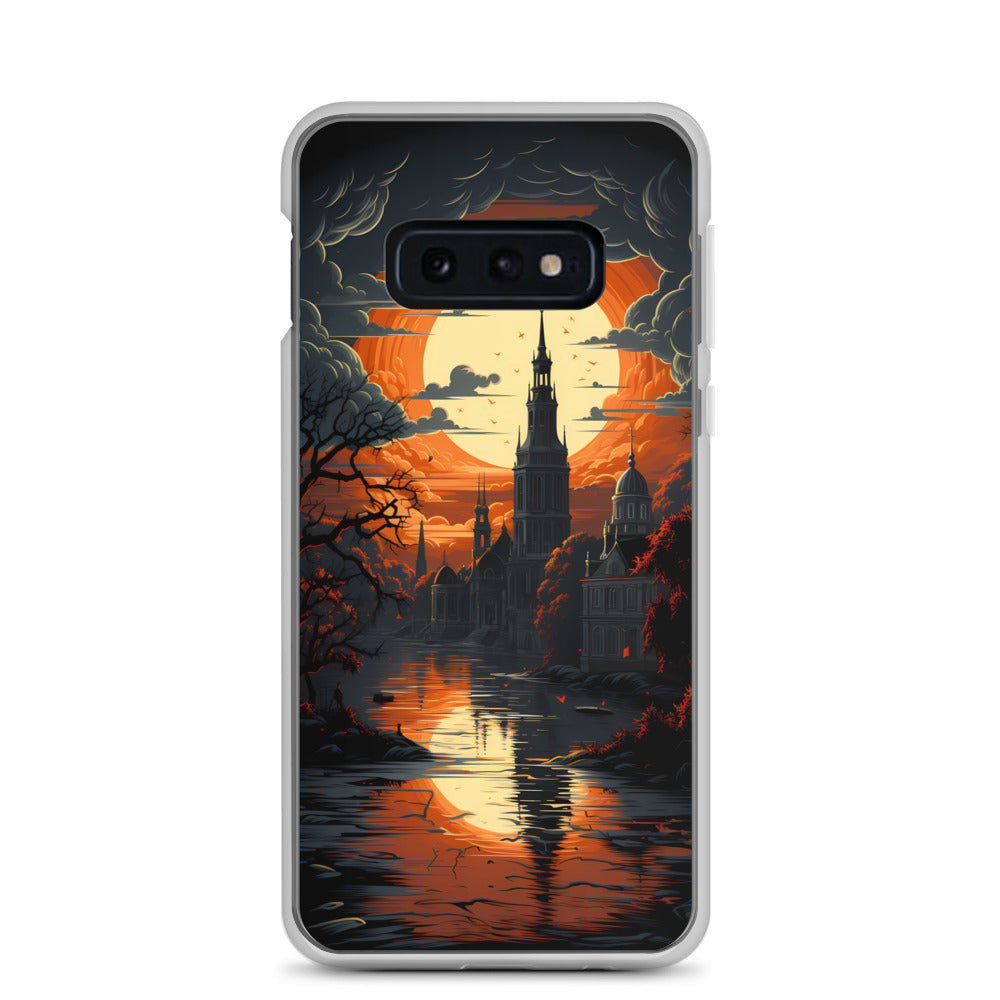 Samsung Case - Dark Amsterdam in Amber