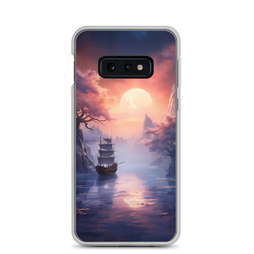 Samsung Case - Japanese Seascape Moonrise