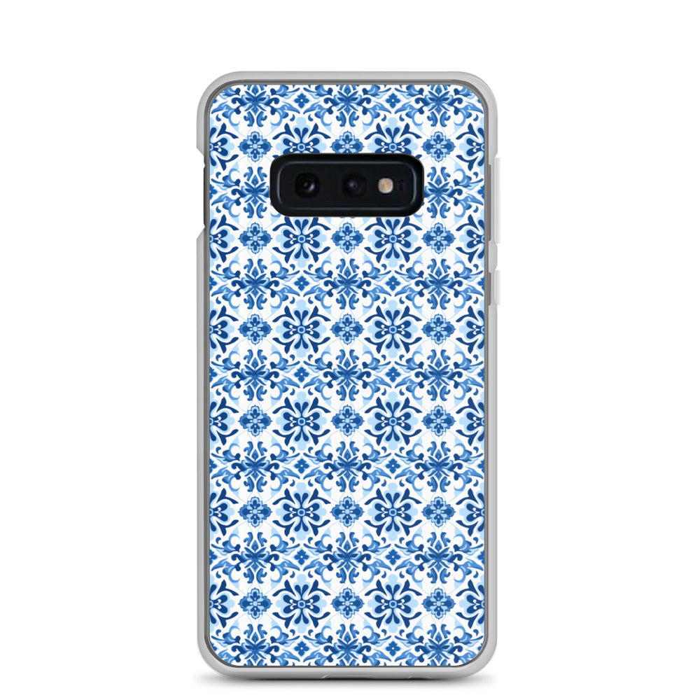 Samsung Case - Blue Ceramic Pattern