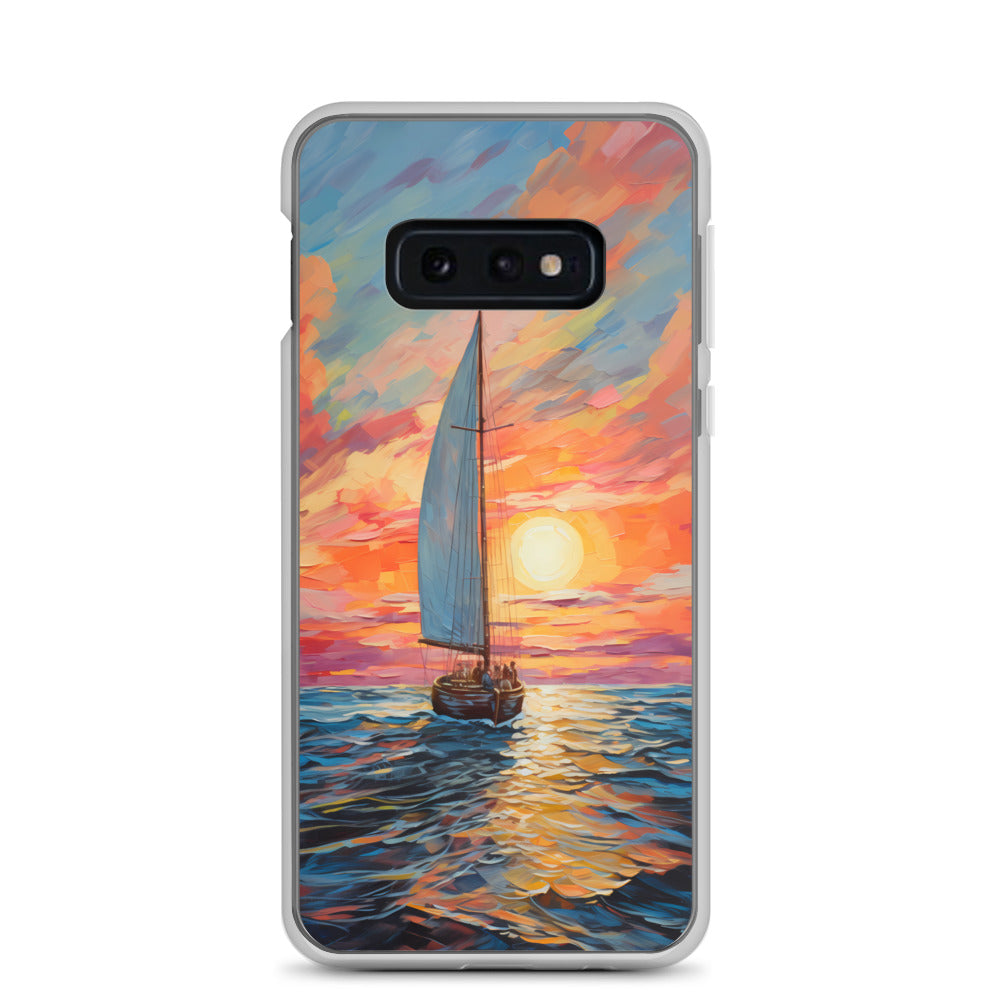 Samsung Case - Luminous Sailboat