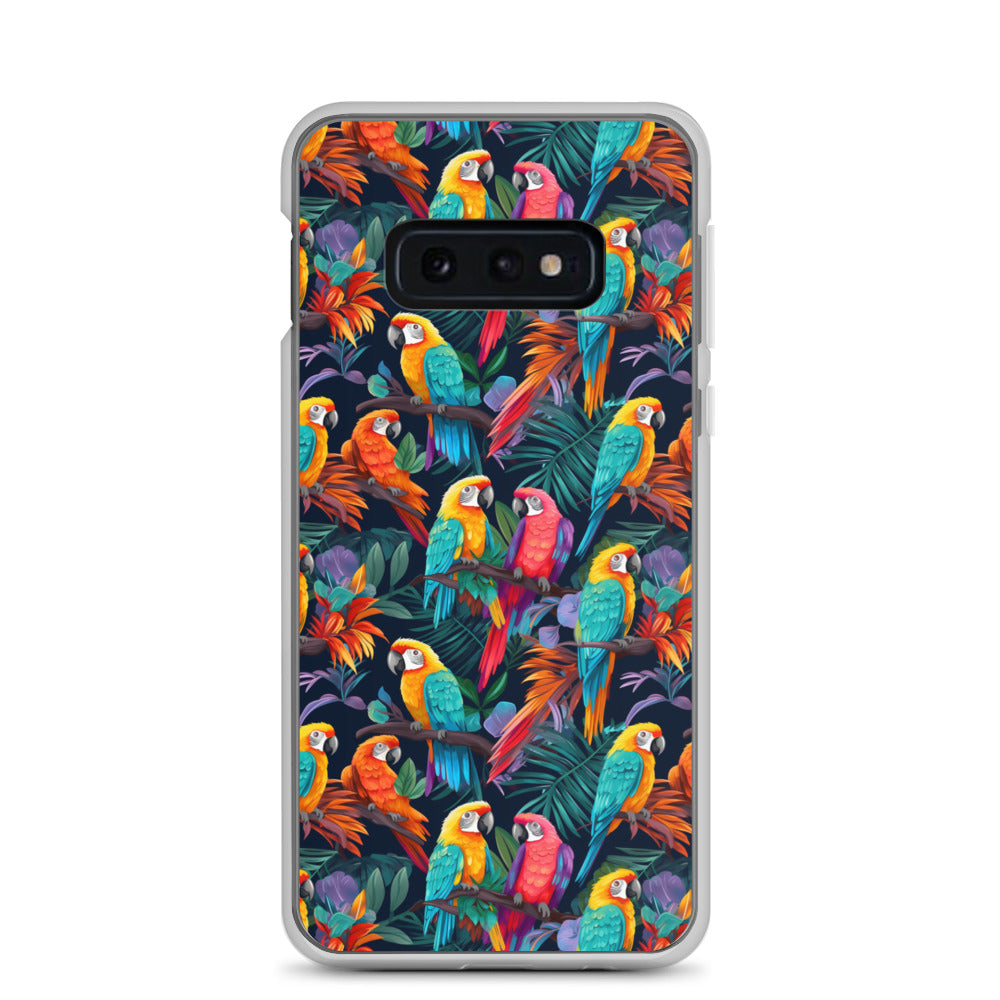 Samsung Case - Colorful Parrots