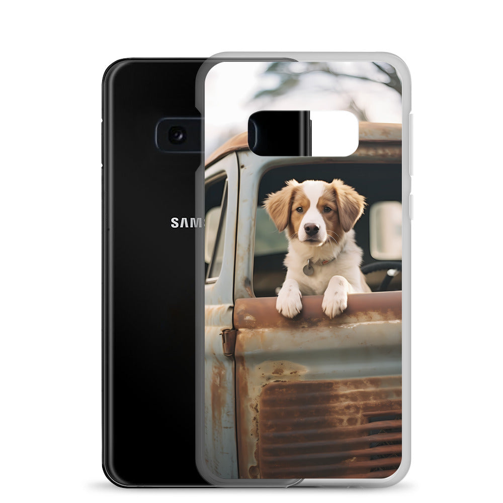 Samsung Case - Dog in a Truck
