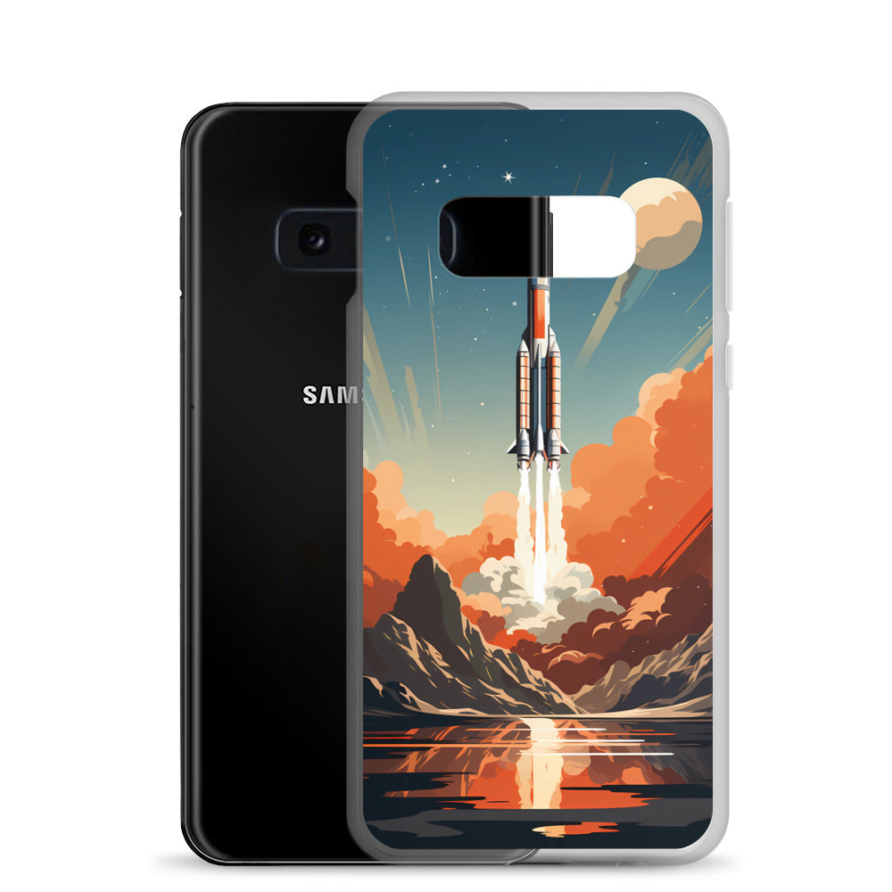 Samsung Case - Retro Rocket