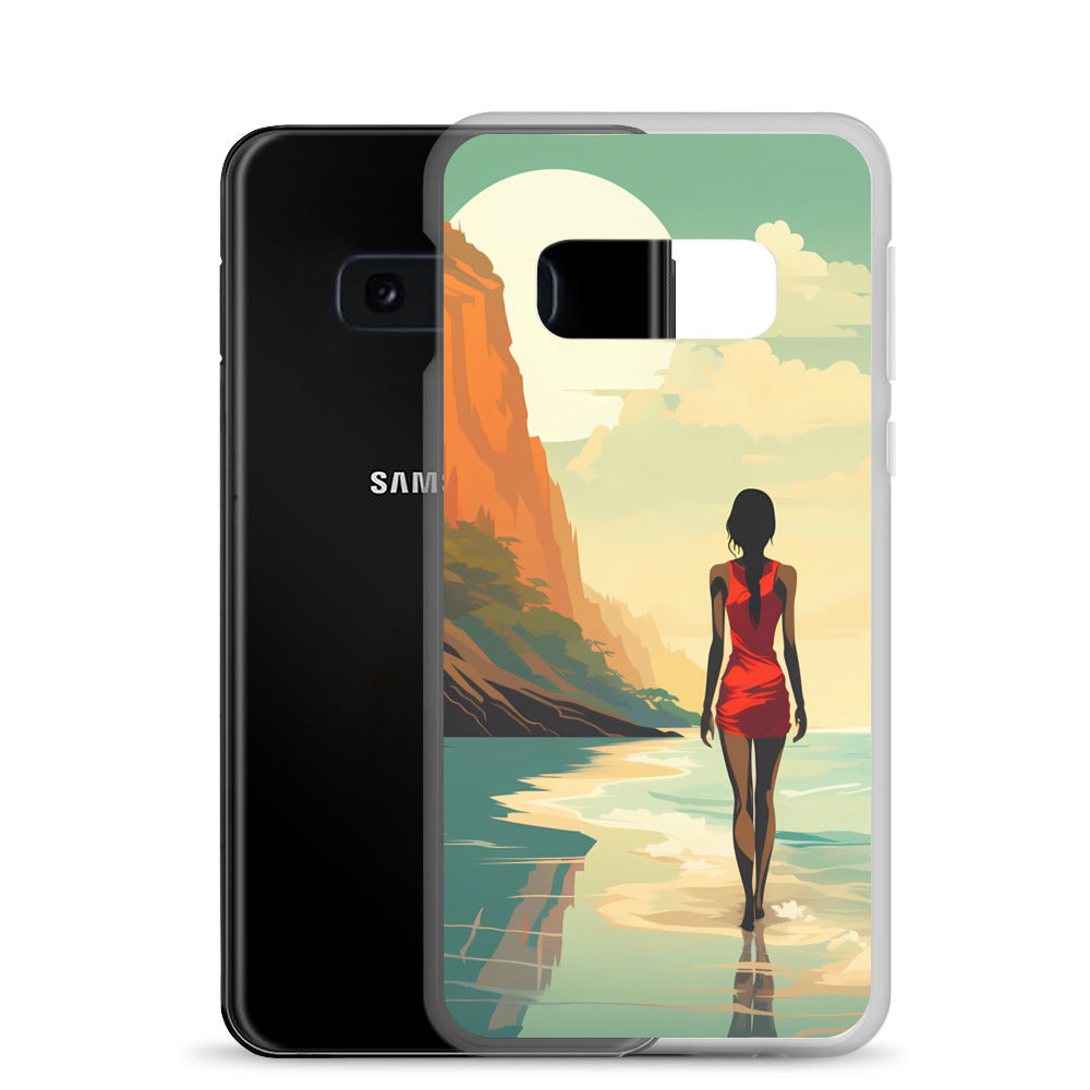 Samsung Case - Minimalist Beach Beauty