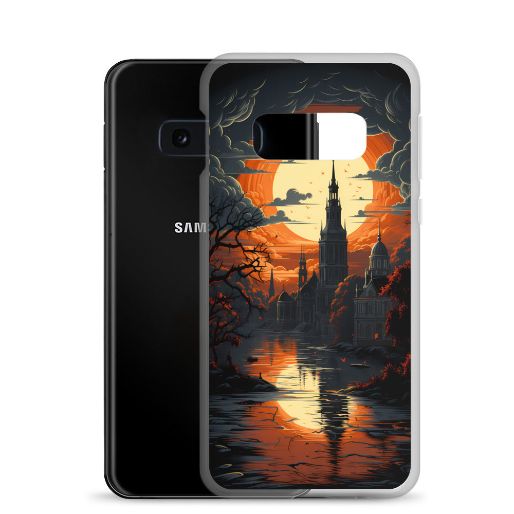 Samsung Case - Dark Amsterdam in Amber