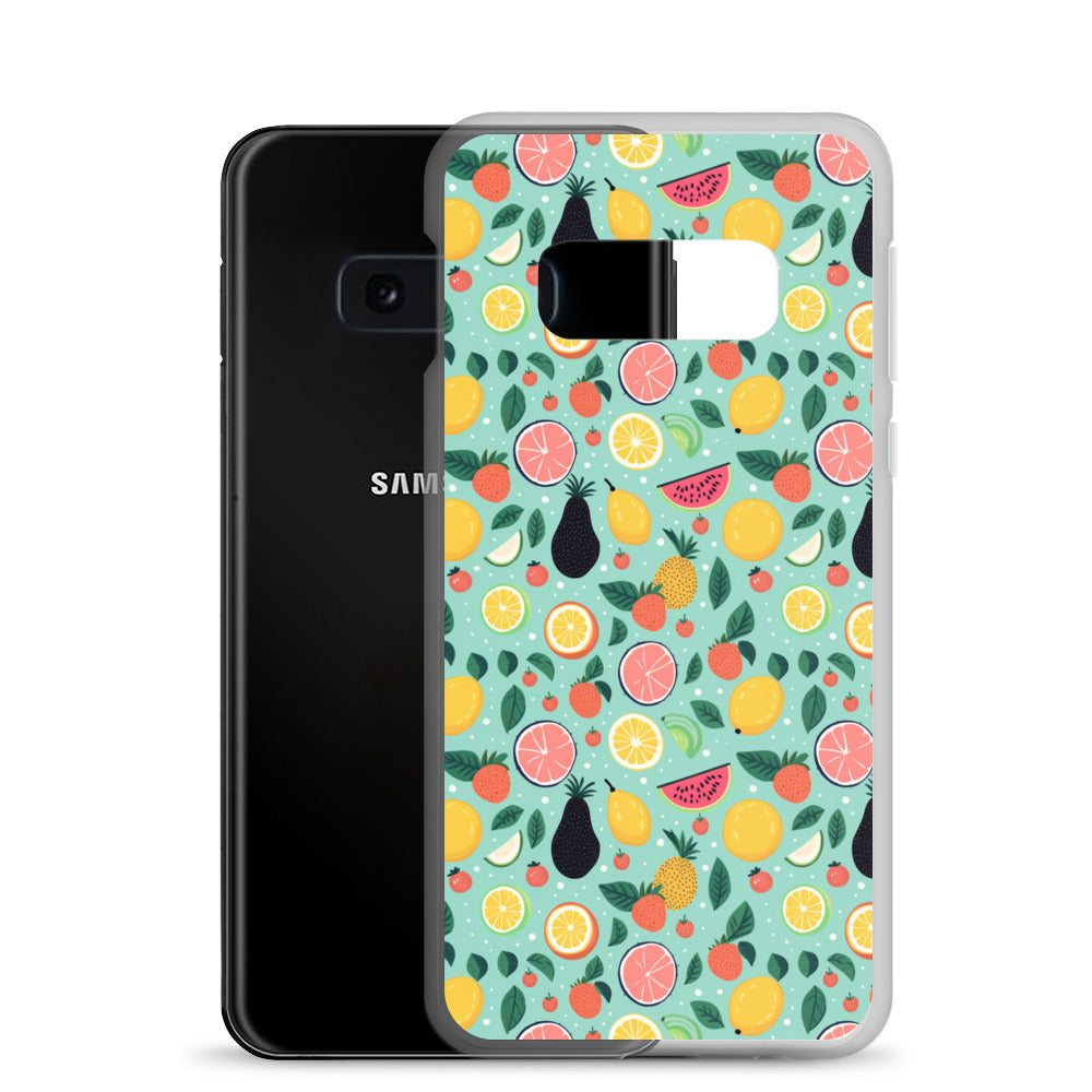 Samsung Case - Fun Fruits Pattern