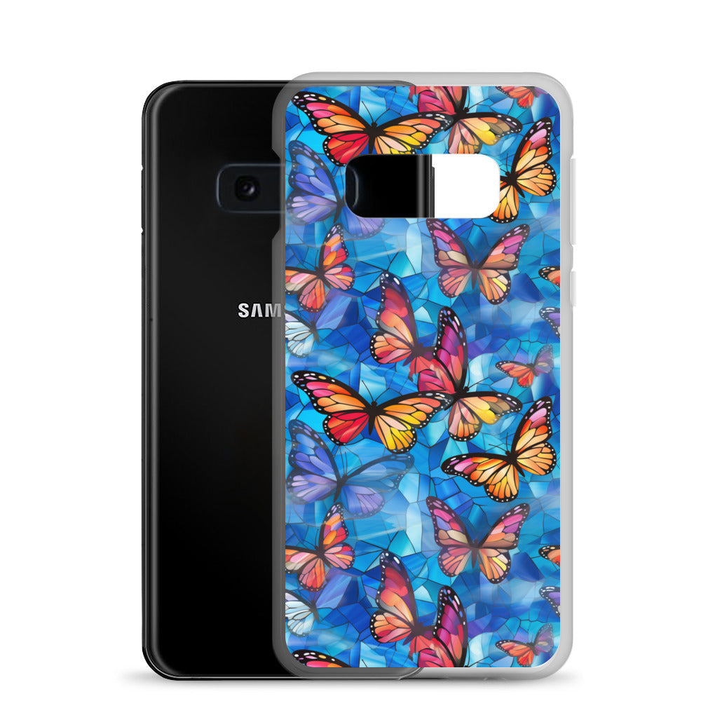 Samsung Case - Mosaic Monarchs
