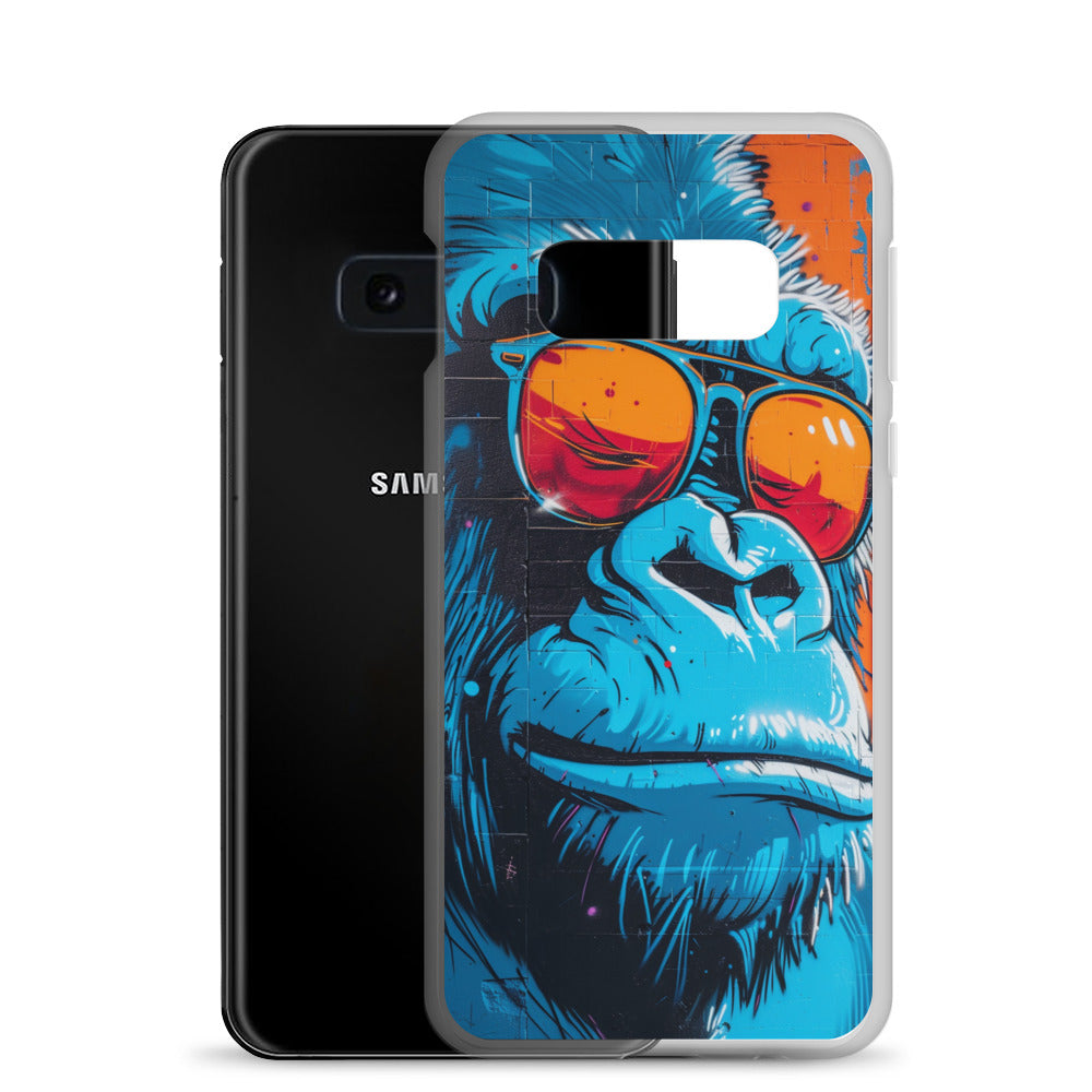 Samsung Case - Blue Gorilla