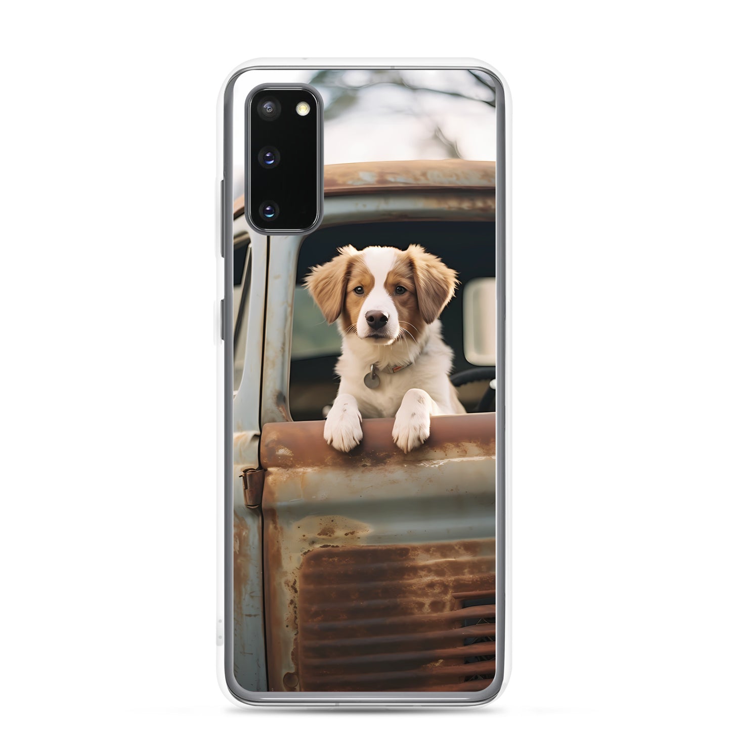 Samsung Case - Dog in a Truck