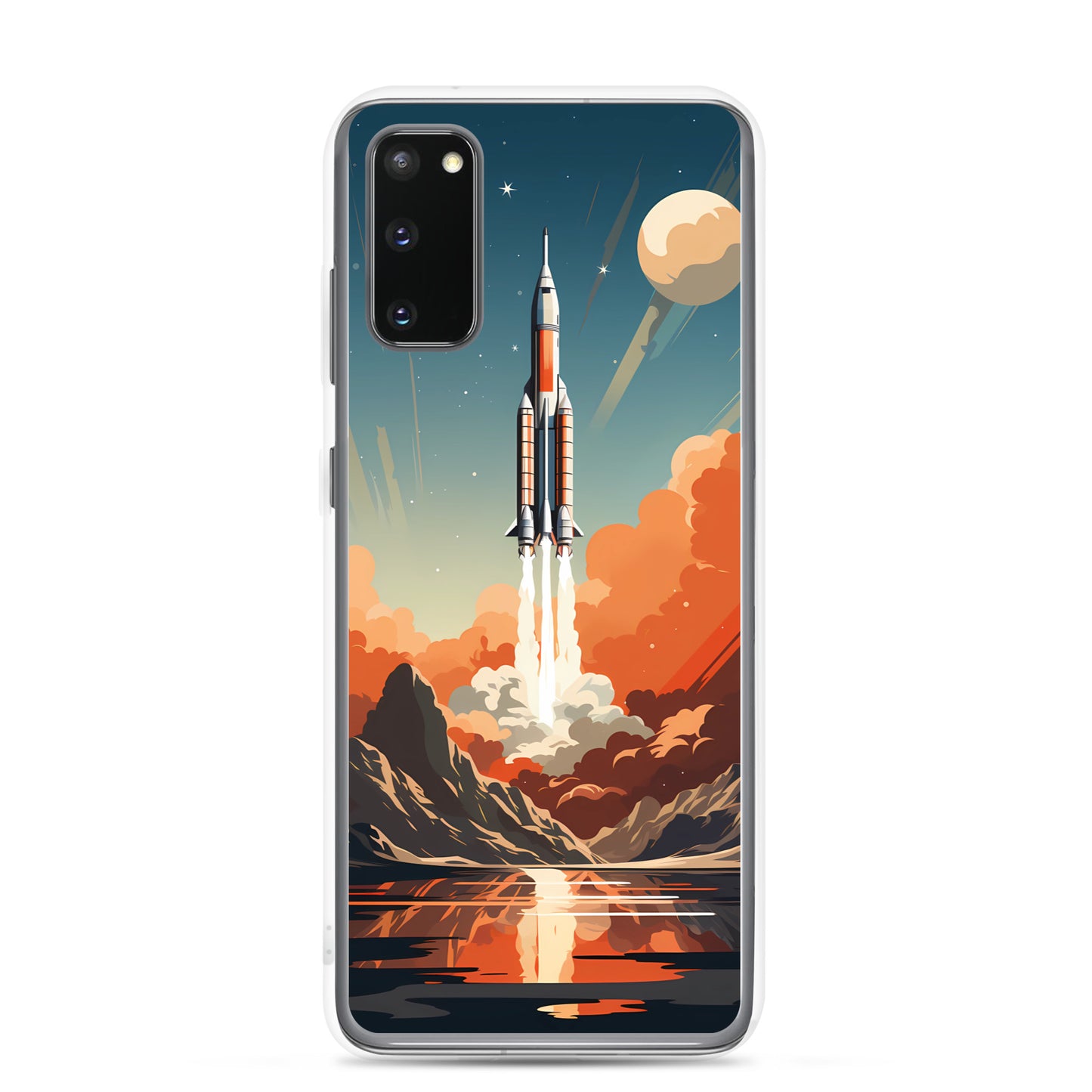Samsung Case - Retro Rocket