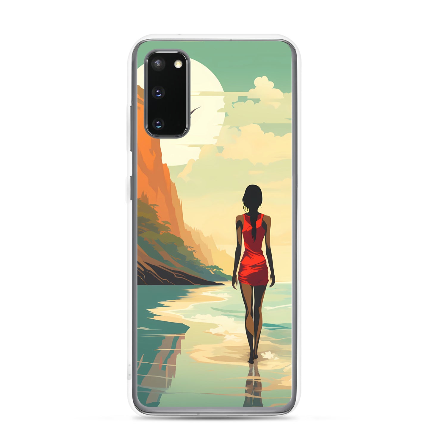 Samsung Case - Minimalist Beach Beauty