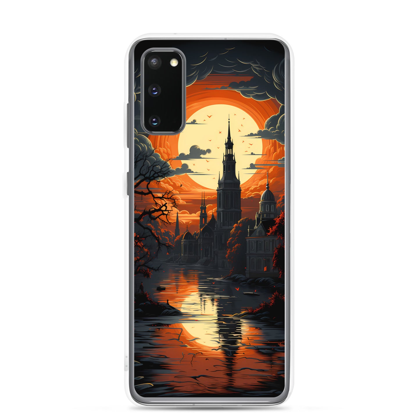 Samsung Case - Dark Amsterdam in Amber