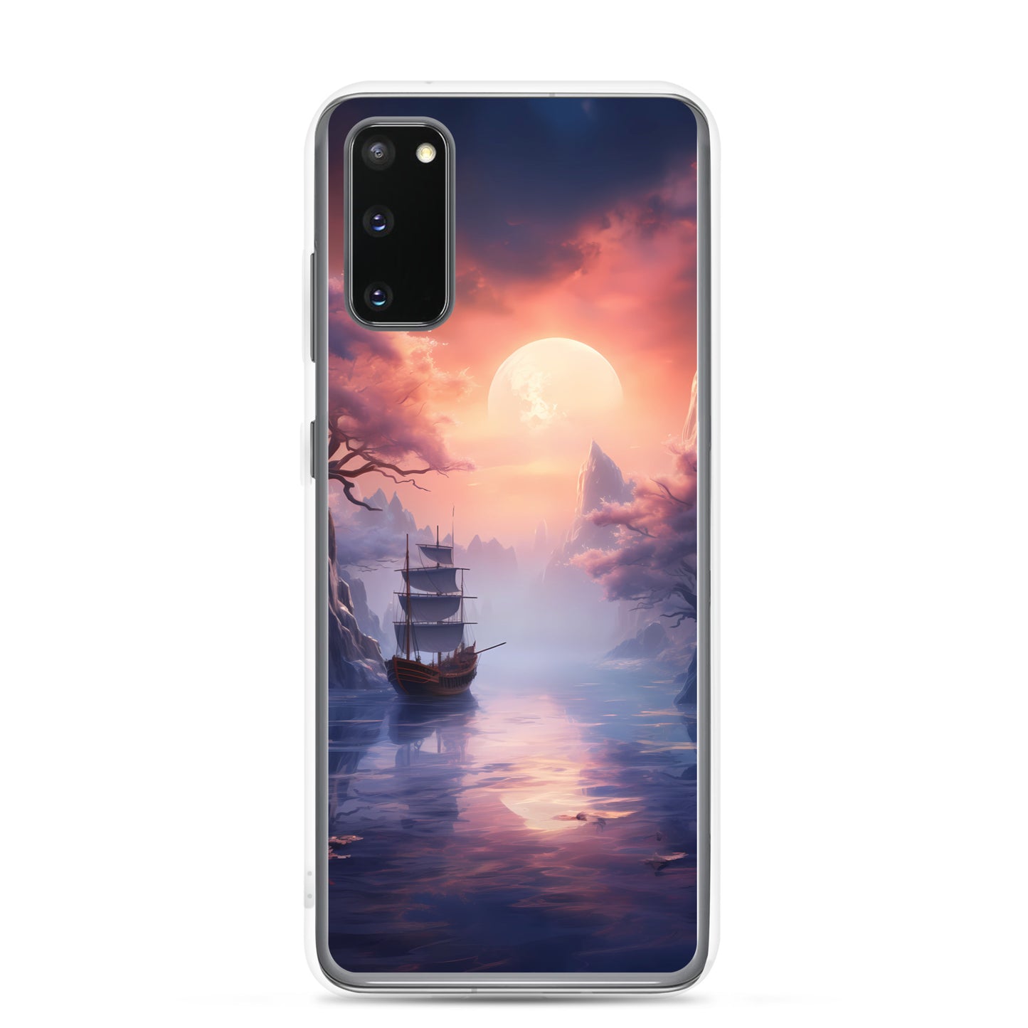 Samsung Case - Japanese Seascape Moonrise