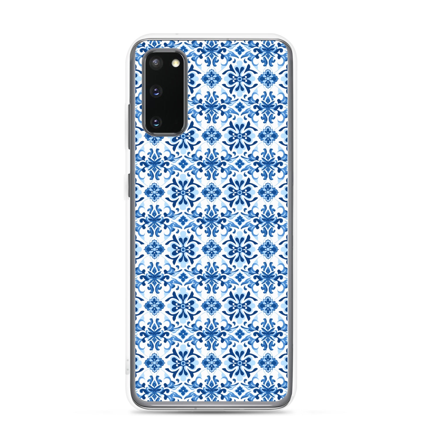 Samsung Case - Blue Ceramic Pattern