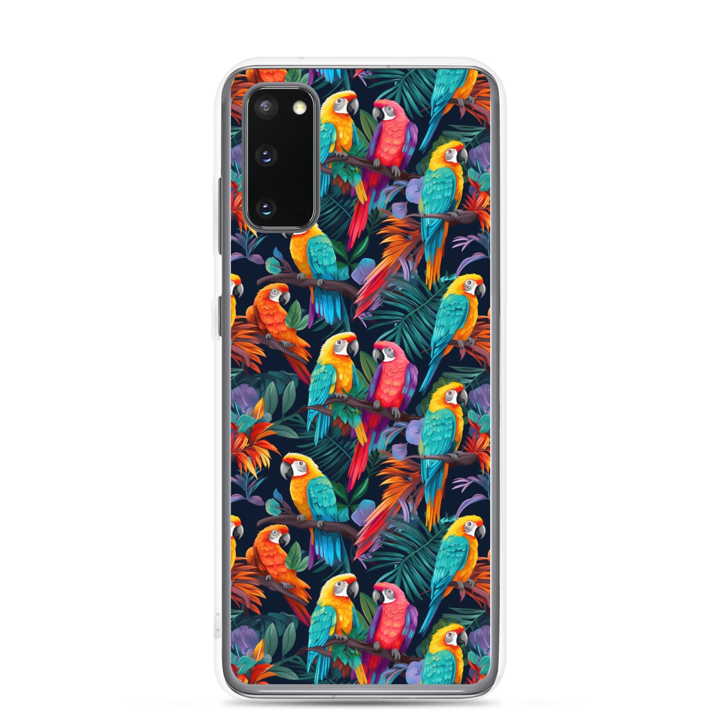 Samsung Case - Colorful Parrots