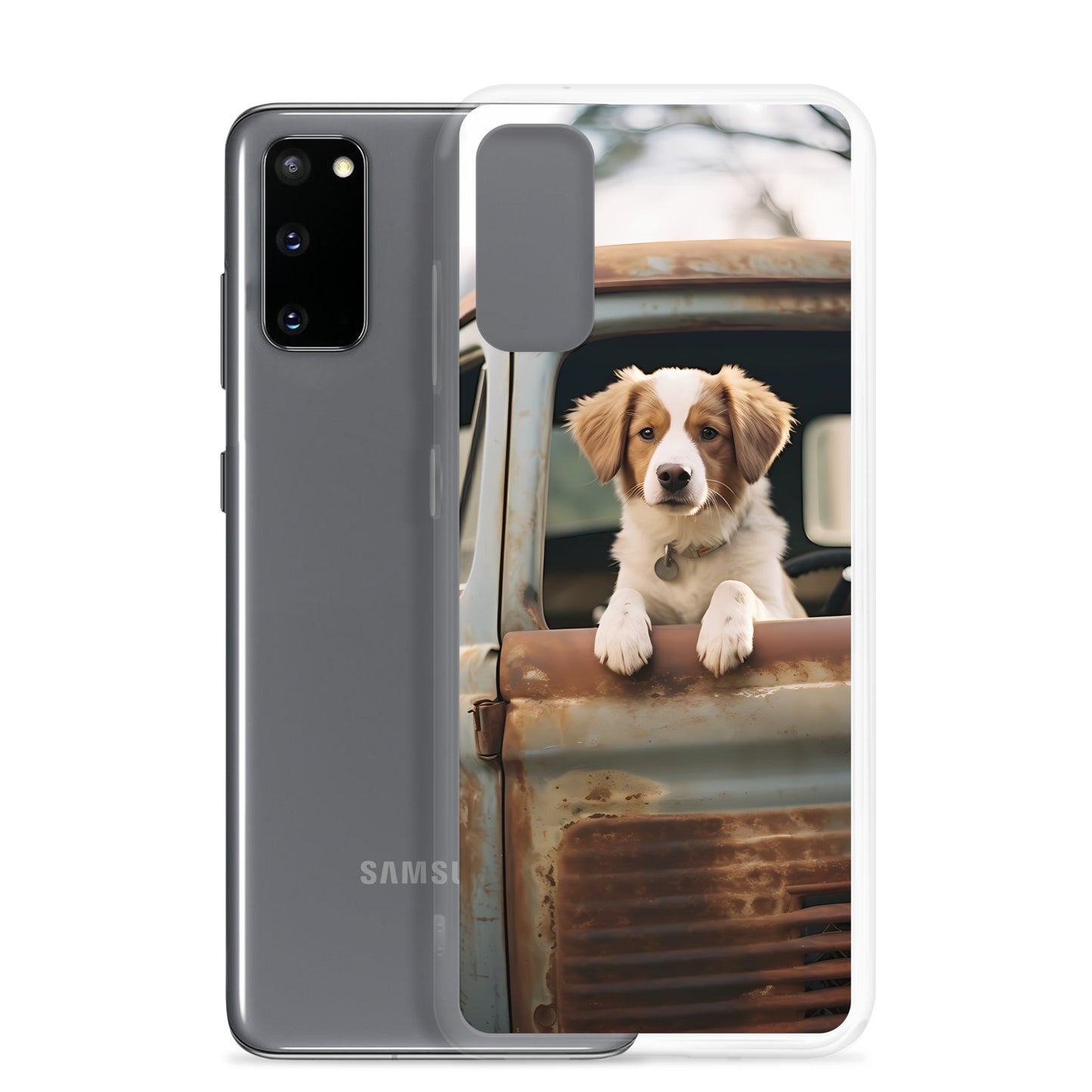 Samsung Case - Dog in a Truck