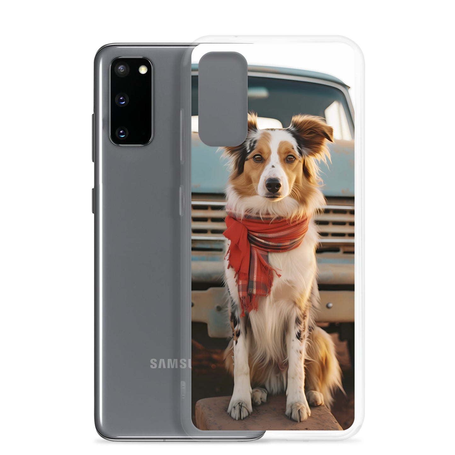 Samsung Case - Dog in a Truck