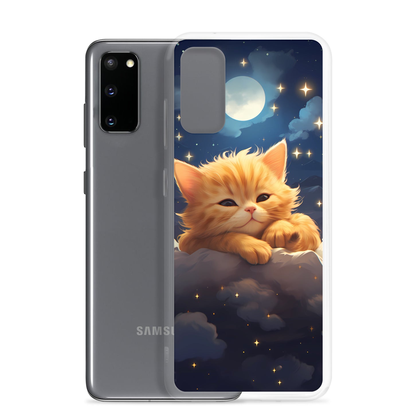 Samsung Case - Kitten on a Cloud